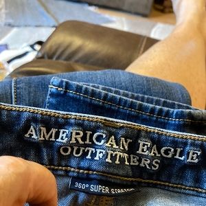 American Eagle. Jeggings, stretchy,size 12 very good shape